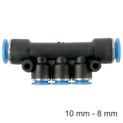 Pu Hose Fitting Manifold 10mm-8mm
