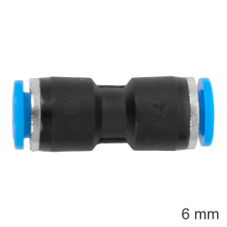 Pu Hose Fitting Equal Joiner 6mm