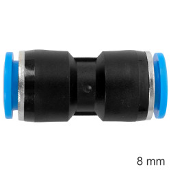 Pu Hose Fitting Equal Joiner 8mm