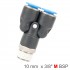 Pu Hose Fitting Y Joint 10mm-3/8 M