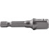Socket Adaptor 3/8'm Sq X 50mm 1/4'm Hex Shank Carded