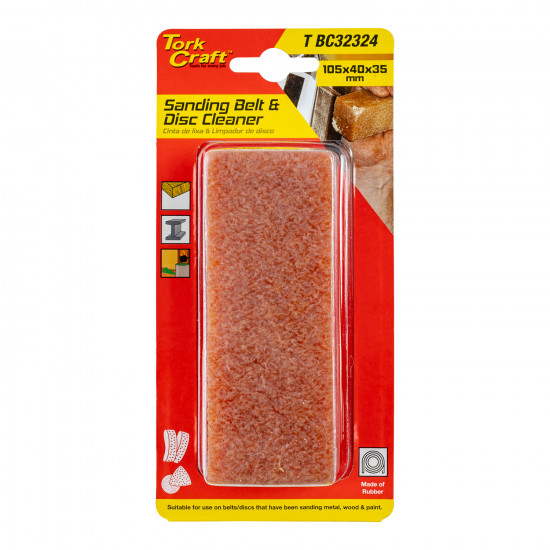 Sanding Belt Cleaner 105mmx40mmx35mm Carded Sanding Belt Cleaner 105mmx40mmx35mm Carded