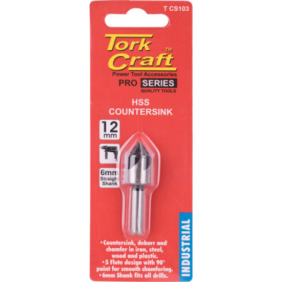Countersink Hss 12 Mm 1/2' 90 Degree Countersink Hss 12 Mm 1/2' 90 Degree