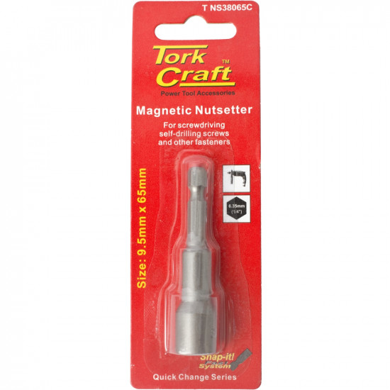 Nutsetter 3/8'x 65mm Carded Nutsetter 3/8'x 65mm Carded