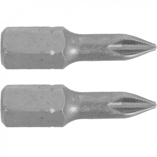 Pozi.1 X 25mm Ins.bit 2/card Pozi.1 X 25mm Ins.bit 2/card
