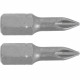 Pozi.1 X 25mm Ins.bit 2/card Pozi.1 X 25mm Ins.bit 2/card
