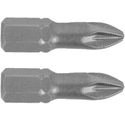 Pozi.2 X 25mm Ins.bit 2/card