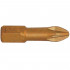 Pozi 2 X 25mm Insert Bit Torsion Titanium Coated Pz2