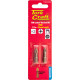 Pozi 2 X 25mm Insert Bit Torsion Tin Coated 2pce Pz2 Pozi 2 X 25mm Insert Bit Torsion Tin Coated 2pce Pz2