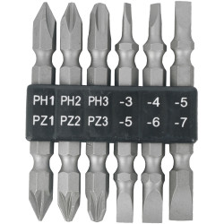S/d Dbl.end Set Ph/pz/sl 6pce