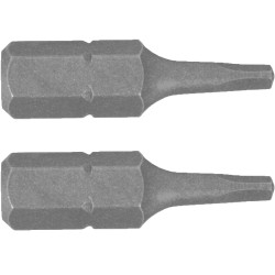 Triangular Bit X 25mm 2 Pack