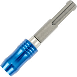 Magnetic Bit Holder 80mm Sds Plus Quick Change One Touch 1/4' Hex