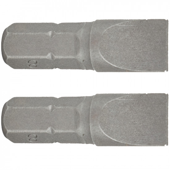S/d Insert Bit 8mmx25mm 2/card S/d Insert Bit 8mmx25mm 2/card