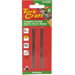 Planer Blades 82mm X 5.5mm X 1.1mm Carbide Insert 2pce