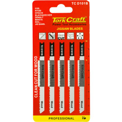 U-shank Jigsaw Blade 10tpi For Wood 2.5mm 5pc