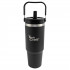 TORK CRAFT Stainless Steel Travel Tumbler C/w Straw Charcoal 800ml