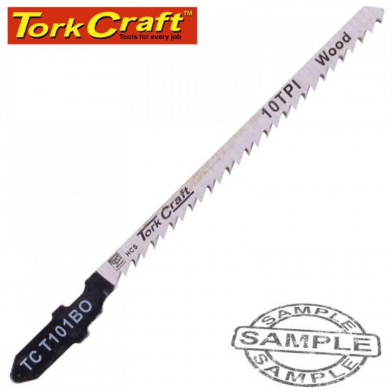 T-shank Jigsaw Blade Clean Cut Wood/laminat 2.5mm 10tpi 100mm 2pc T-shank Jigsaw Blade Clean Cut Wood/laminat 2.5mm 10tpi 100mm 2pc
