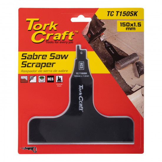 Sabre Saw Scraper Hcs 150mm X 1.5mm Sabre Saw Scraper Hcs 150mm X 1.5mm