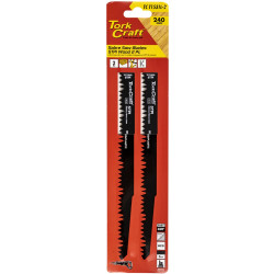 Sabre Saw Blade 240 X 5mm 5tpi Wood 2pc