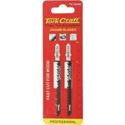 T-shank Jigsaw Blade Fast Cut For Wood 4mm 6tpi 2pc