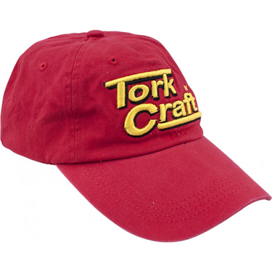 TORK CRAFT Base Ball Cap Red Adjustable (one Size Fits All) TORK CRAFT Base Ball Cap Red Adjustable (one Size Fits All)