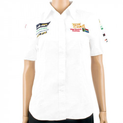 Ladies Blouse - White 3/4 - 2x-large