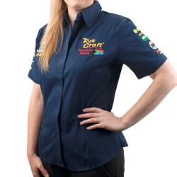 Vermont Ladies Blouse Navy Blue X-large