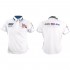 Vermont Ladies Golf Shirt White/blue Large