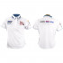 Vermont Ladies Golf Shirt White/blue 2x-large