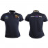 Vermont Ladies Golf Shirt Navy/grey 2x-large