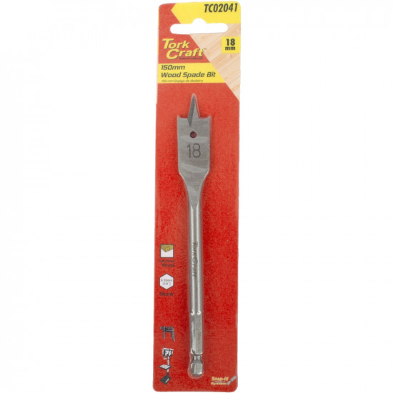 Spade Bit 18mm 150mm Spade Bit 18mm 150mm