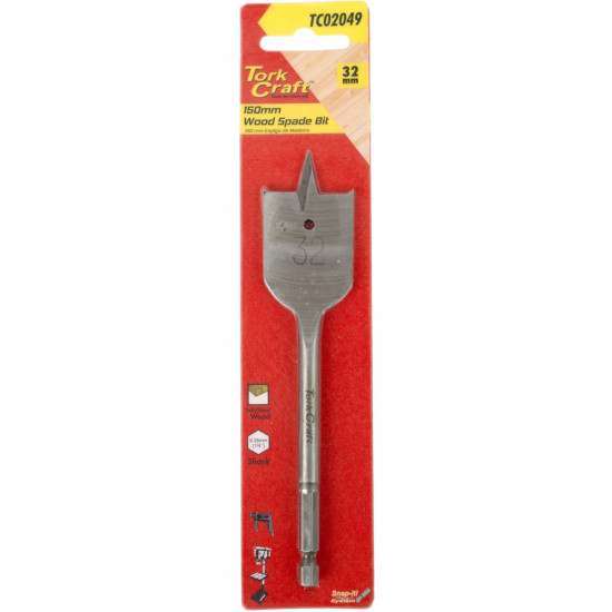 Spade Bit 32mm 150mm Spade Bit 32mm 150mm