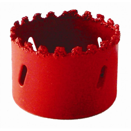 Hole Saw Carbide Grit 70mm - Red Hole Saw Carbide Grit 70mm - Red