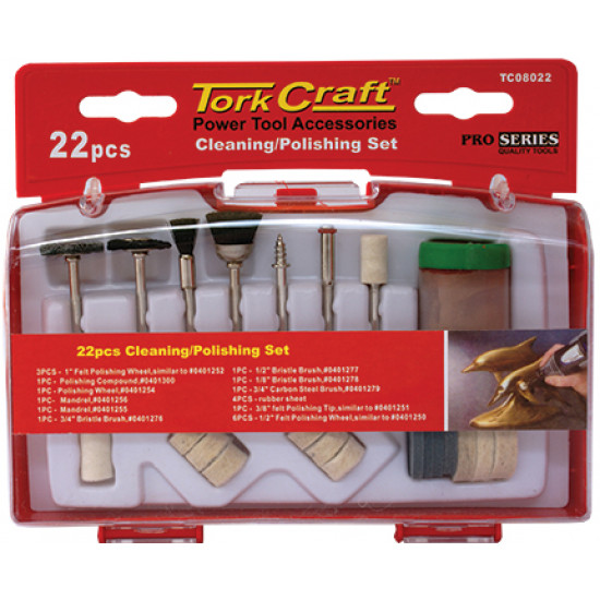 Cleaning & Polishing Set 22 Pce Mini Cleaning & Polishing Set 22 Pce Mini