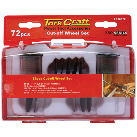 Mini Rotarty Cut-off Wheel Set 72 Pce Mini Rotarty Cut-off Wheel Set 72 Pce