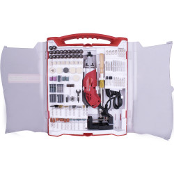 Rotary Tool 170w Accessory Set 245pc With St& And Flex Shaft