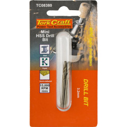 Mini Hss Drill Bit 3.2mm 2pc