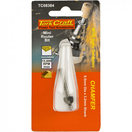 Mini Router Bit 9.5mm Cove 3.2mm Shank Mini Router Bit 9.5mm Cove 3.2mm Shank