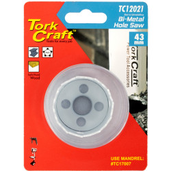 Hole Saw Bi-metal 43mm