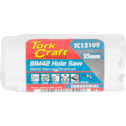 25mm Bim42 Bi Metal Hole Saw