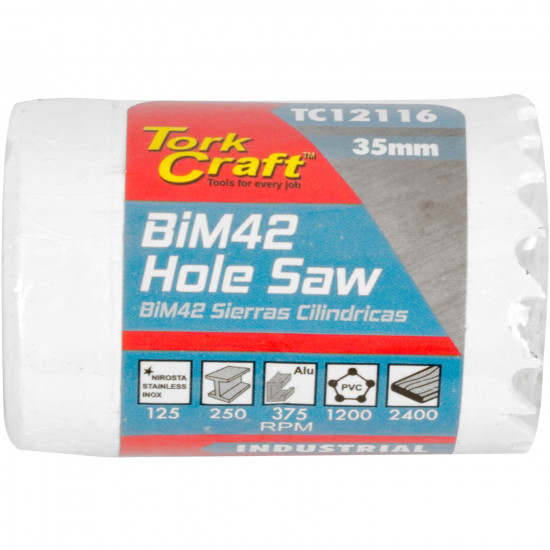 35mm Bim42 Bi Metal Hole Saw 35mm Bim42 Bi Metal Hole Saw