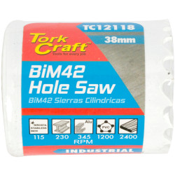 38mm Bim42 Bi Metal Hole Saw