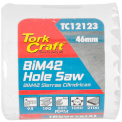 46mm Bim42 Bi Metal Hole Saw
