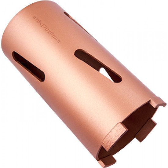 Diamond Core Bit 78 X 170mm Universal Purpose M16 Diamond Core Bit 78 X 170mm Universal Purpose M16