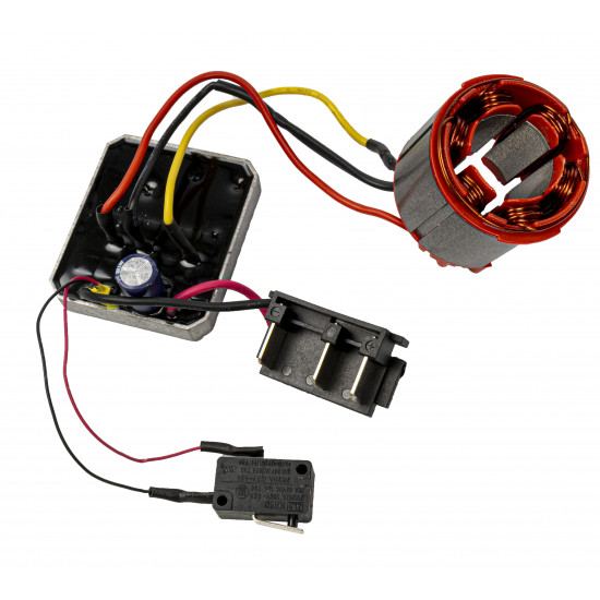 A/grinder 20v Repl. Micro Switch & Commutator (6/7/11/12) S/kit A/grinder 20v Repl. Micro Switch & Commutator (6/7/11/12) S/kit