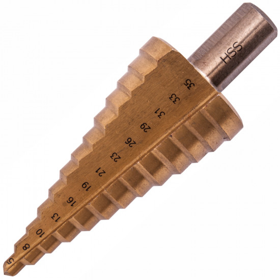 Step Drill Hss 5-35mmx2-3mm Step Drill Hss 5-35mmx2-3mm