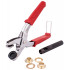 Grommet Setting Tool Kit C/w 10pc Eyelets 12mm