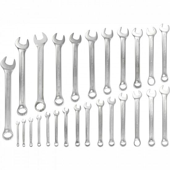 26pcs Combination Spanner Set 6-32mm Deep Offset Jumbo Rack 26pcs Combination Spanner Set 6-32mm Deep Offset Jumbo Rack
