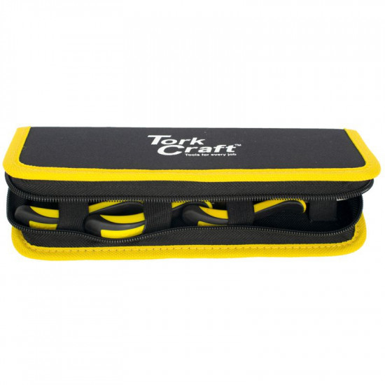 TORK CRAFT 5pc Mini Plier Set With Bag Micro