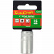 Socket 15mm X 21.8mm 1/2' Drive Crv 12 Point Socket 15mm X 21.8mm 1/2' Drive Crv 12 Point